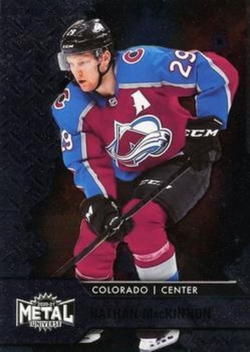 #92 Nathan MacKinnon - Colorado Avalanche - 2020-21 Skybox Metal Universe Hockey