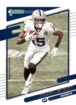 #92 Nelson Agholor - New England Patriots - 2021 Donruss Football