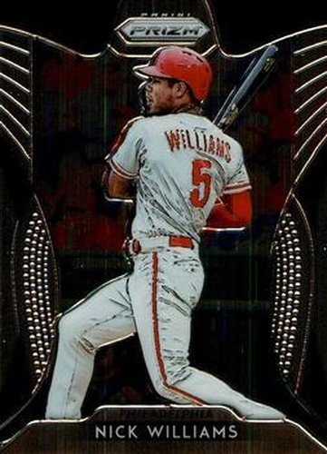 #92 Nick Williams - Philadelphia Phillies - 2019 Panini Prizm Baseball
