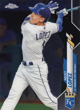 #92 Nicky Lopez - Kansas City Royals - 2020 Topps Chrome Baseball