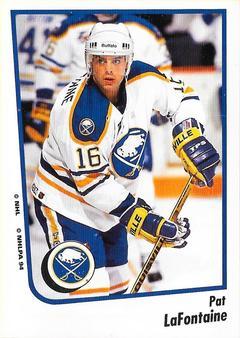 #92 Pat LaFontaine - Buffalo Sabres - 1994-95 Panini Hockey Stickers