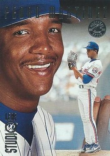 #92 Pedro Martinez - Montreal Expos - 1996 Studio Baseball