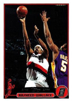 #92 Rasheed Wallace - Portland Trail Blazers - 2003-04 Topps Basketball