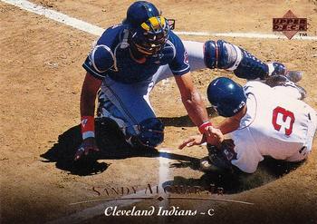 #92 Sandy Alomar Jr. - Cleveland Indians - 1995 Upper Deck Baseball