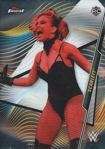 #92 Scarlett - 2020 Topps WWE Finest Wrestling