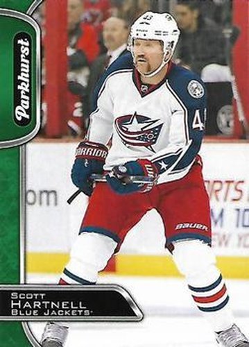 #92 Scott Hartnell - Columbus Blue Jackets - 2016-17 Parkhurst Hockey