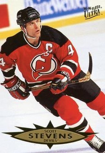 #92 Scott Stevens - New Jersey Devils - 1995-96 Ultra Hockey