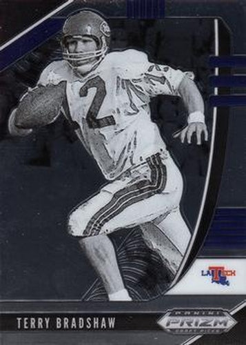 #92 Terry Bradshaw - Louisiana Tech Bulldogs - 2020 Panini Prizm Draft Picks Football