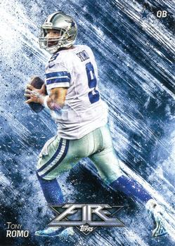 #92 Tony Romo - Dallas Cowboys - 2014 Topps Fire Football