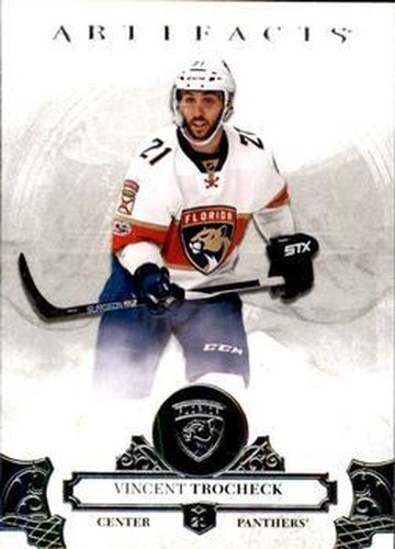 #92 Vincent Trocheck - Florida Panthers - 2017-18 Upper Deck Artifacts Hockey