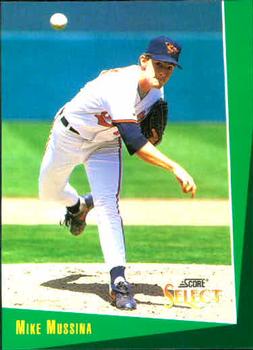 #92 Mike Mussina - Baltimore Orioles - 1993 Select Baseball