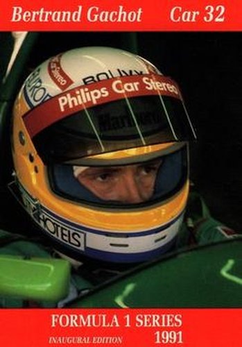 #92 Bertrand Gachot - Jordan - 1991 Carms Formula 1 Racing