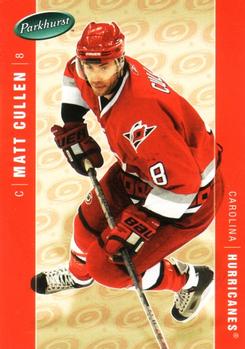 #92 Matt Cullen - Carolina Hurricanes - 2005-06 Parkhurst Hockey