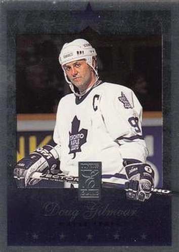 #92 Doug Gilmour - Toronto Maple Leafs - 1995-96 Donruss Elite Hockey