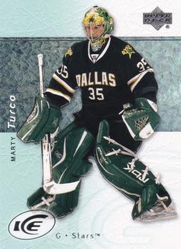 #92 Marty Turco - Dallas Stars - 2007-08 Upper Deck Ice Hockey
