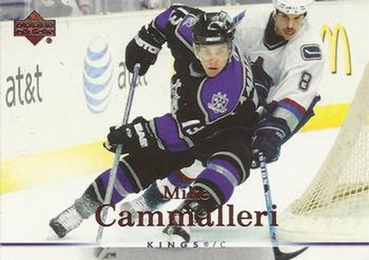 #92 Mike Cammalleri - Los Angeles Kings - 2007-08 Upper Deck Hockey