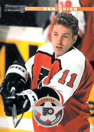 #92 Dan Quinn - Philadelphia Flyers - 1996-97 Donruss Hockey
