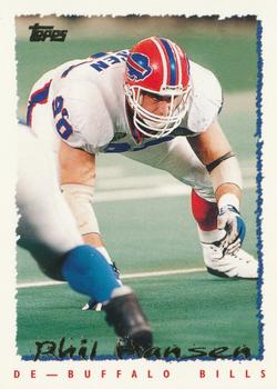 #92 Phil Hansen - Buffalo Bills - 1995 Topps Football