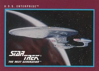 #92 U.S.S. Enterprise - 1991 Impel Star Trek 25th Anniversary