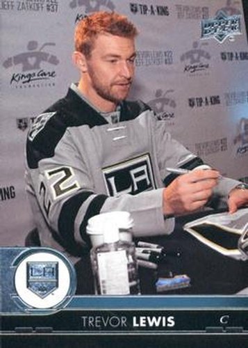 #92 Trevor Lewis - Los Angeles Kings - 2017-18 Upper Deck Hockey