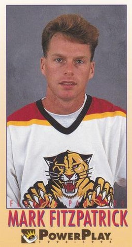 #92 Mark Fitzpatrick - Florida Panthers - 1993-94 Fleer PowerPlay Hockey