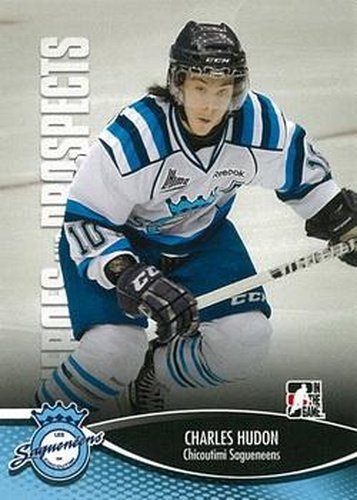#92 Charles Hudon - Chicoutimi Sagueneens - 2012-13 In The Game Heroes and Prospects Hockey