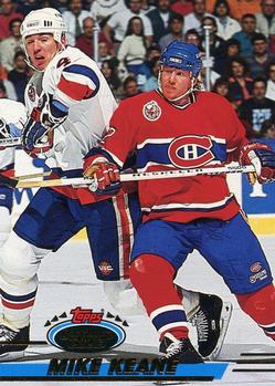 #92 Mike Keane - Montreal Canadiens - 1993-94 Stadium Club Hockey