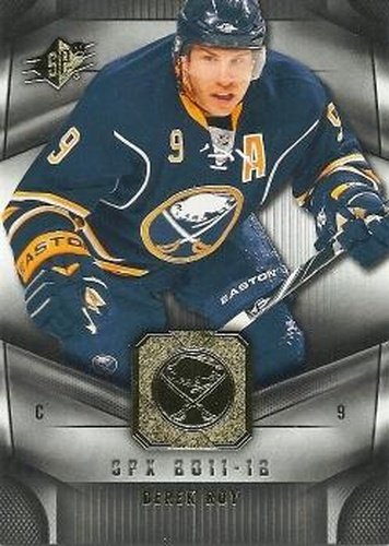 #92 Derek Roy - Buffalo Sabres - 2011-12 SPx Hockey