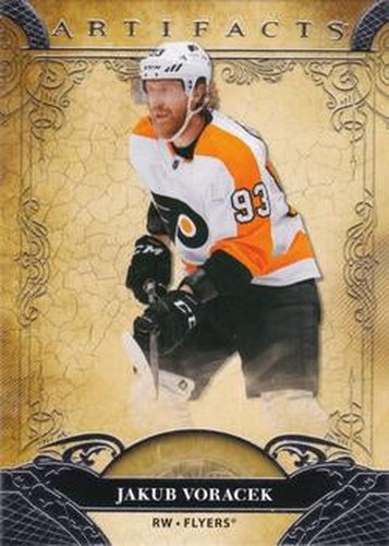 #92 Jakub Voracek - Philadelphia Flyers - 2020-21 Upper Deck Artifacts Hockey