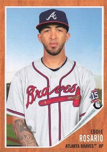 #92 Eddie Rosario - Atlanta Braves - 2021 Topps Archives Baseball
