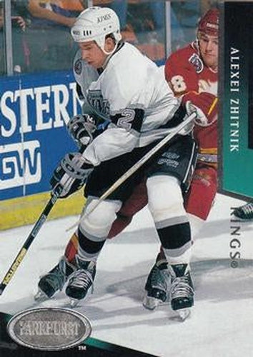 #92 Alexei Zhitnik - Los Angeles Kings - 1993-94 Parkhurst Hockey