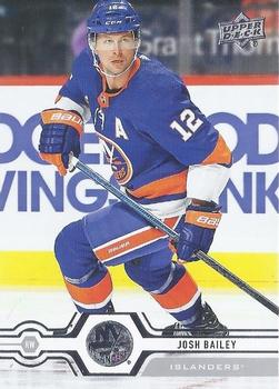 #92 Josh Bailey - New York Islanders - 2019-20 Upper Deck Hockey