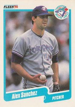 #92 Alex Sanchez - Toronto Blue Jays - 1990 Fleer USA Baseball