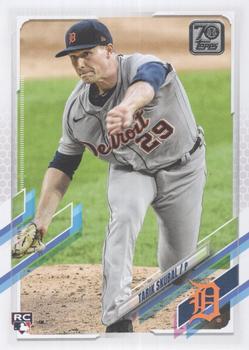 #92 Tarik Skubal - Detroit Tigers - 2021 Topps Baseball