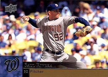 #931 Saul Rivera - Washington Nationals - 2009 Upper Deck Baseball