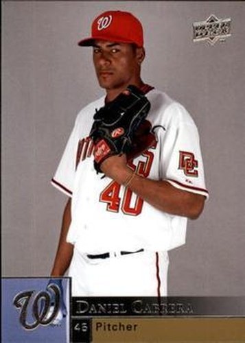 #935 Daniel Cabrera - Washington Nationals - 2009 Upper Deck Baseball