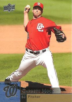 #939 Garrett Mock - Washington Nationals - 2009 Upper Deck Baseball