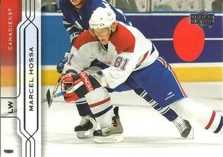 #93 Marcel Hossa - Montreal Canadiens - 2004-05 Upper Deck Hockey