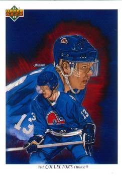 #93 Mats Sundin - Quebec Nordiques - 1991-92 Upper Deck Hockey
