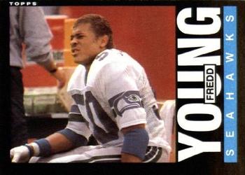 #393 Fredd Young - Seattle Seahawks - 1985 Topps Football