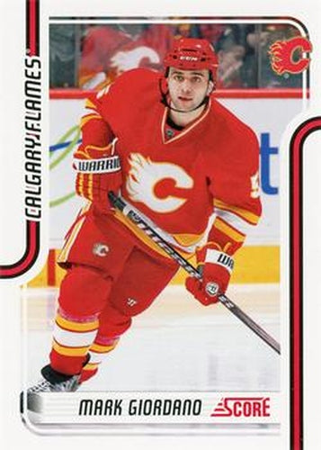 #93 Mark Giordano - Calgary Flames - 2011-12 Score Hockey