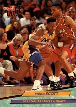 #93 Byron Scott - Los Angeles Lakers - 1992-93 Ultra Basketball
