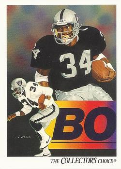 #93 Bo Jackson - Los Angeles Raiders - 1991 Upper Deck Football