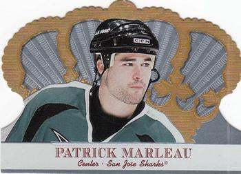 #93 Patrick Marleau - San Jose Sharks - 2000-01 Pacific Crown Royale Hockey