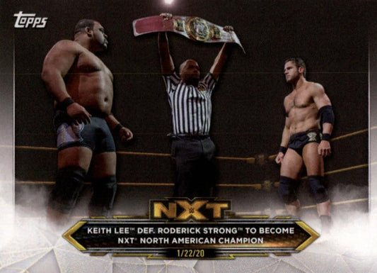 #93 Keith Lee / Roderick Strong - 2020 Topps WWE NXT Wrestling