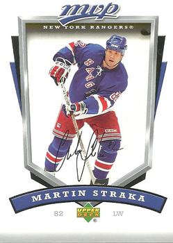 #193 Martin Straka - New York Rangers - 2006-07 Upper Deck MVP Hockey