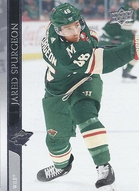 #93 Jared Spurgeon - Minnesota Wild - 2020-21 Upper Deck Hockey