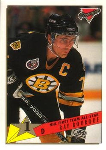 #93 Ray Bourque - Boston Bruins - 1993-94 O-Pee-Chee Premier Hockey
