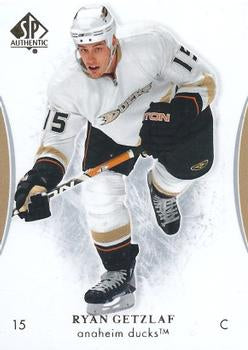 #93 Ryan Getzlaf - Anaheim Ducks - 2007-08 SP Authentic Hockey