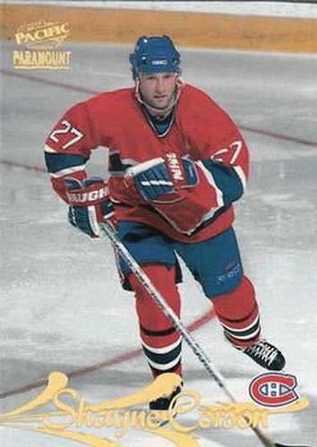 #93 Shayne Corson - Montreal Canadiens - 1997-98 Pacific Paramount Hockey